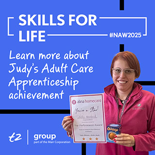Care Worker Judy, Alina Homecare - National Apprenticeship Week 2025